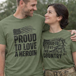 Army Couple T-Shirts - Vignette | Matchy Crew