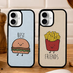 Best Friends Phone Cover - Burger & Fries - Vignette | Matchy Crew