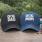 Dog Dad and Dog Mom Hats - Vignette | Matchy Crew