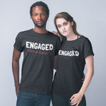 Engagement T-shirts for Couples - Vignette | Matchy Crew