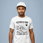Father and Son Best Friends for Life T-Shirt - Vignette | Matchy Crew