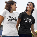 Good Witch Bad Witch T-Shirts - Vignette | Matchy Crew
