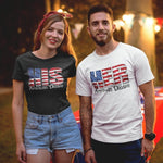 His and Her 4th of July T-shirts - Vignette | Matchy Crew