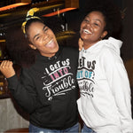 I Get Us Into / Out of Trouble Hoodie - Vignette | Matchy Crew