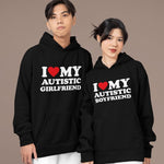 I Love My Autistic Boyfriend / Girlfriend Hoodie - Vignette | Matchy Crew