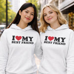 I Love My Best friend Hoodie - Vignette | Matchy Crew