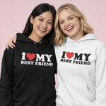 I Love My Best friend Hoodie - Vignette | Matchy Crew