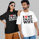 I Love My Crazy Wife / Husband T-Shirt - Vignette | Matchy Crew