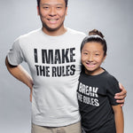 I Make / Break the Rules T-Shirt - Vignette | Matchy Crew