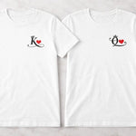 King and Queen Card Shirts - Vignette | Matchy Crew