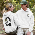 King Queen Hoodies for Couples - Vignette | Matchy Crew