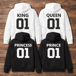 King Queen Princess Prince Hoodie - Vignette | Matchy Crew