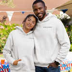 Matching Couple Hoodies Roman Numerals - Vignette | Matchy Crew
