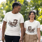 Otter Couple T-Shirt - Vignette | Matchy Crew