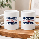 Promoted to Grandparents Mug - Vignette | Matchy Crew