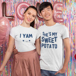 She's My Sweet Potato Yes I Yam T-Shirts - Vignette | Matchy Crew