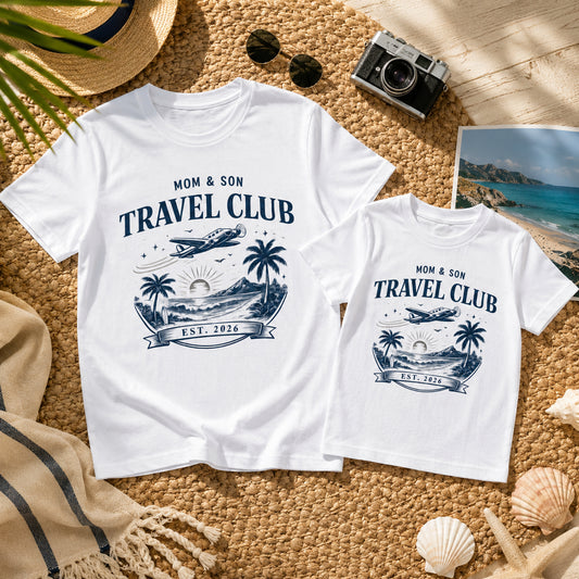 Mom and Son Vacation T-Shirts