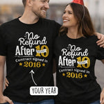 10th Anniversary Couple Shirt - Vignette | Matchy Crew