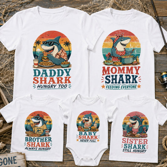 Family Shark T-Shirts
