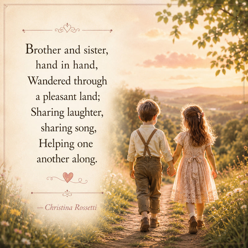 Brother and Sister Poem