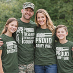Army T-Shirts for Family - Vignette | Matchy Crew