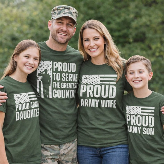 Army T-Shirts for Family