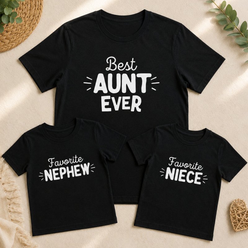 Aunt and Niece & Nephew T-Shirts