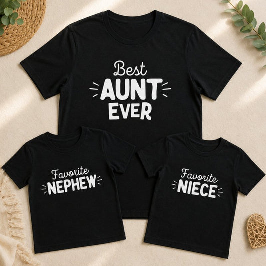 Aunt and Niece & Nephew T-Shirts