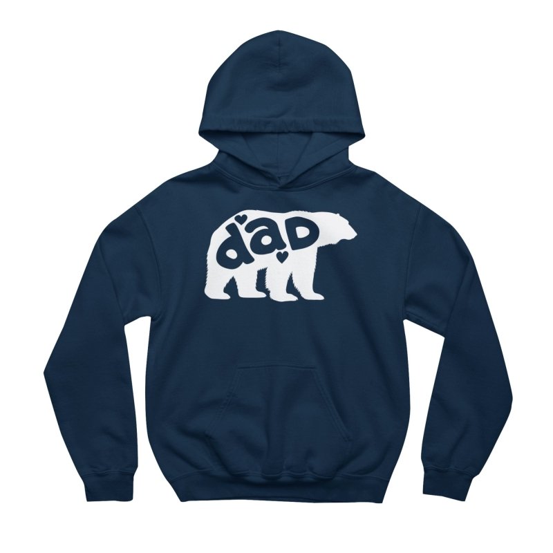 dad bear hooded pullover
