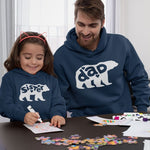 Bear Family Hoodie - Vignette | Matchy Crew