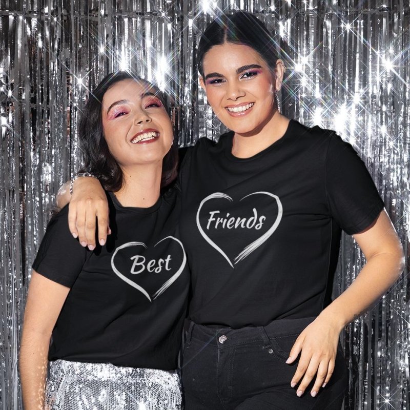 Best Friend Heart T-Shirts