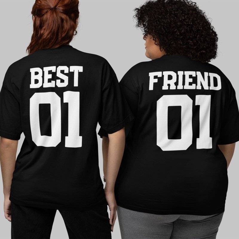 best friends number shirts