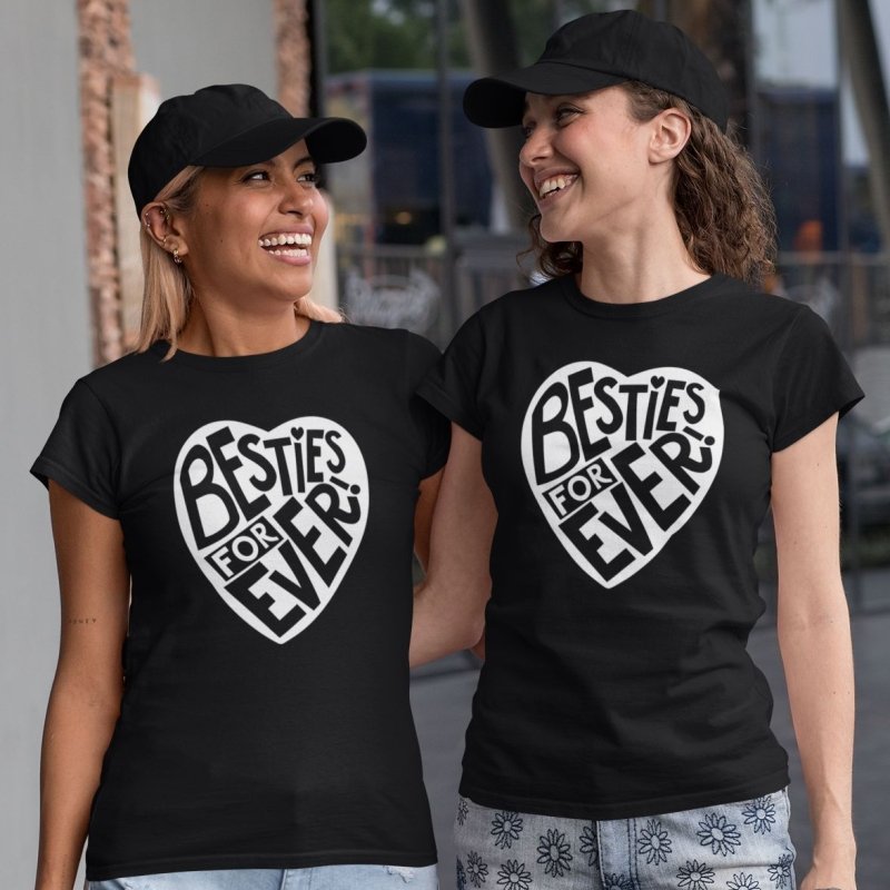 Best Friend Forever Heart Shirt