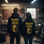 Biker Couple Hoodies - Vignette | Matchy Crew