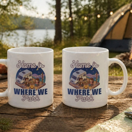 Couple Camping Mugs