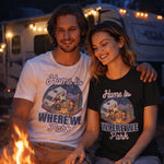 Couple Camping T-Shirts - Vignette | Matchy Crew