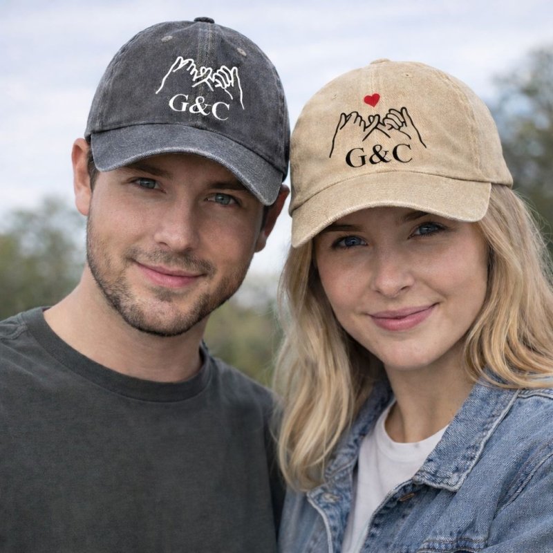 Custom matching hats