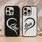 Couple Heart Phone Case - For iPhone - Vignette | Matchy Crew