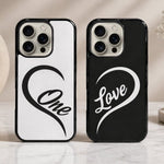 Couple Heart Phone Case - For iPhone - Vignette | Matchy Crew