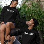 Couple Hoodies Yapper Listener - Vignette | Matchy Crew