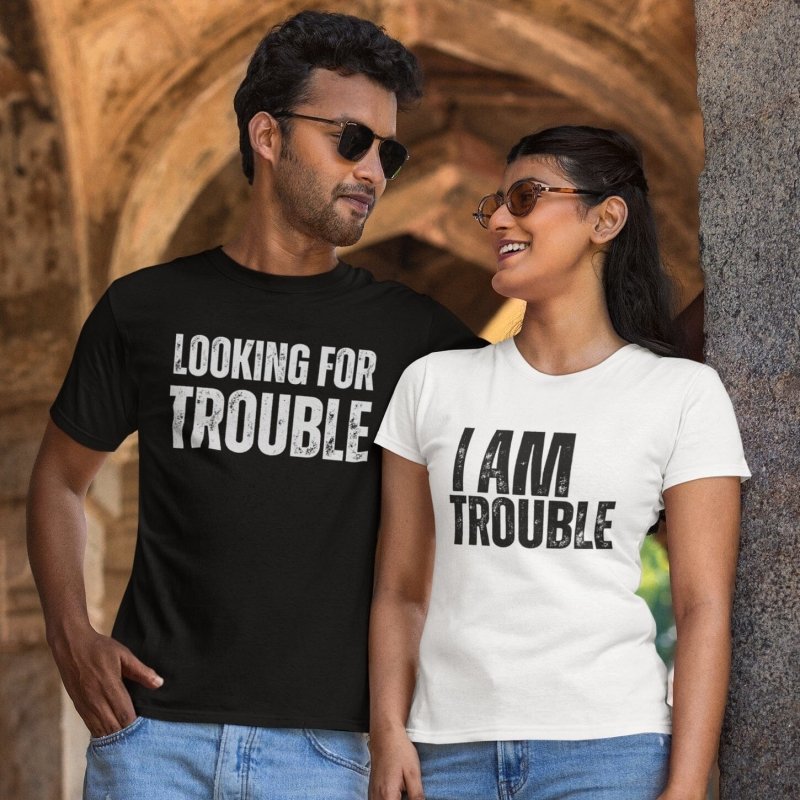 Couple Looking for Trouble T-Shirt