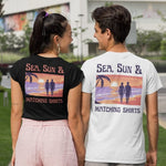 Couple Matching Beach Shirts - Vignette | Matchy Crew