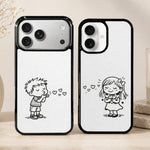 Couple Phone Case Cute - For iPhone - Vignette | Matchy Crew