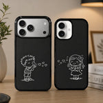 Couple Phone Case Cute - For iPhone - Vignette | Matchy Crew