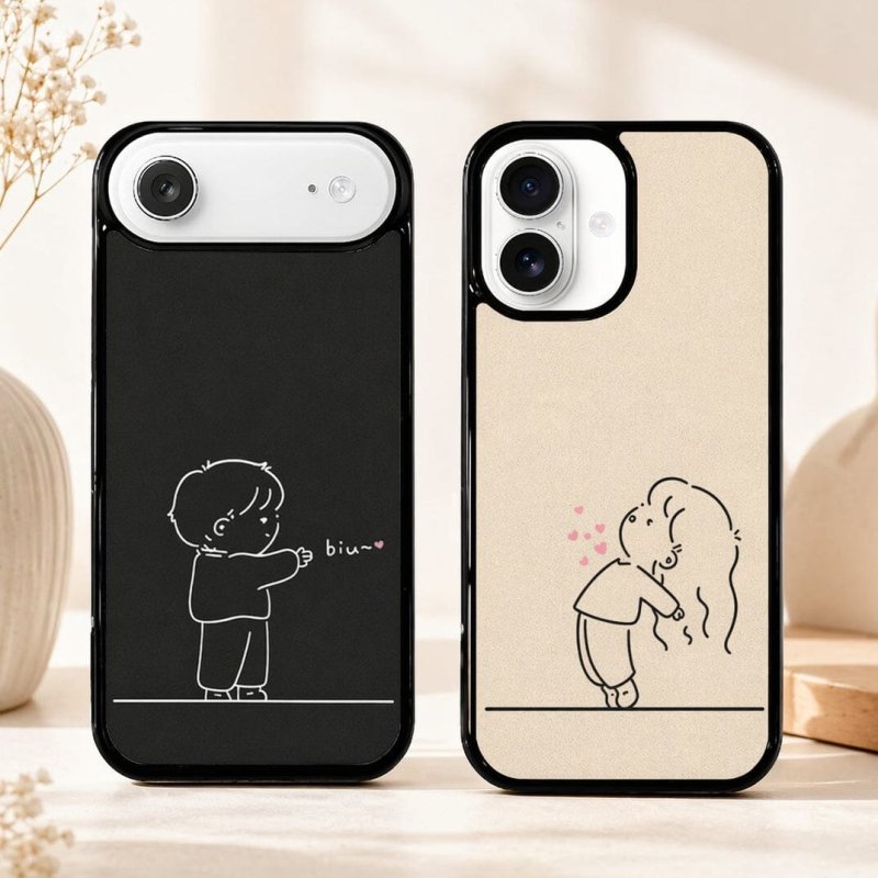 Couple Phone Case Cute Drawing