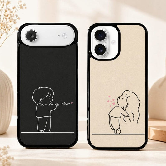 Couple Phone Case Cute Drawing
