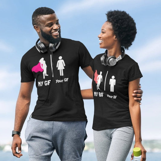 Couple Superhero T-Shirts