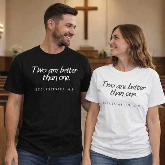 Couple T-Shirt Bible Verse