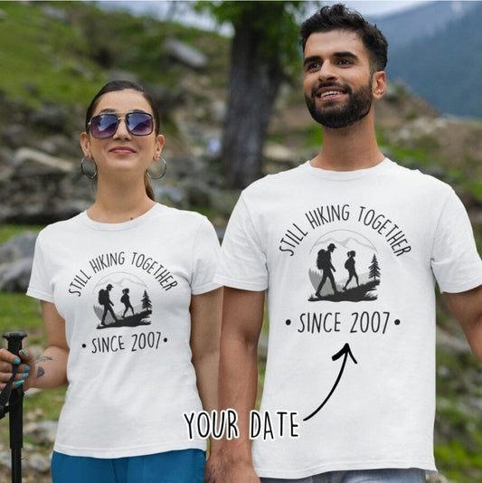 Couples Hiking T-Shirts