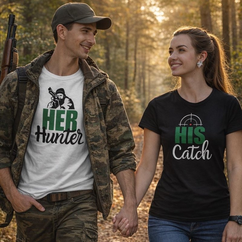Couples Hunting T-Shirts